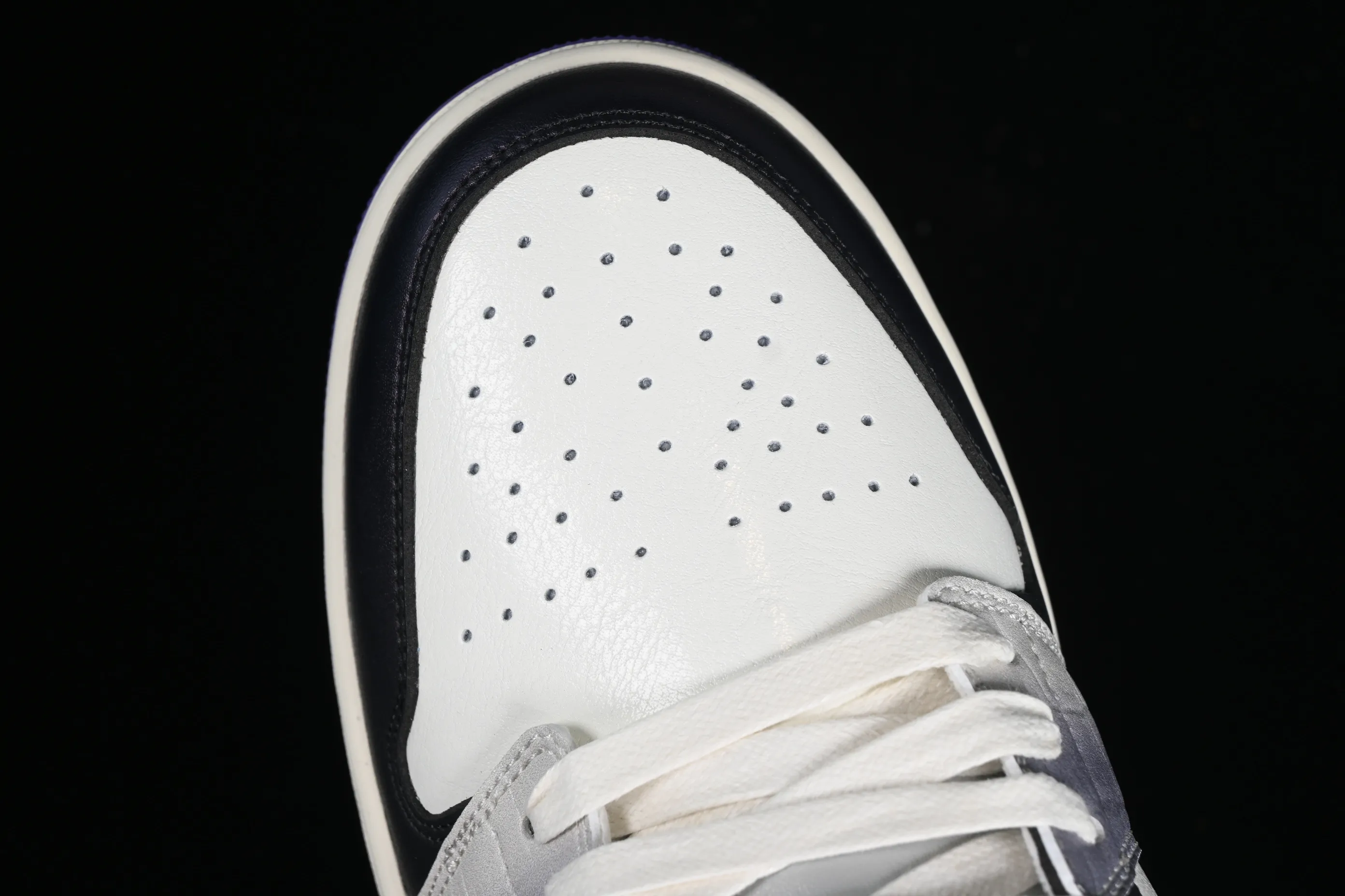 All categories Air Jordan Jordan series basketball shoes Air Jordan 1 Low Air Jordan 1 Low "Purple" AJ1 Joe 1 white black purple low-top cultural casual sneakers HF5759-101